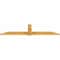 Ekena Millwork Eugene Rough Sawn Timber Gable Bracket, Western Red Cedar, 96"W x 24"H x 2"D x 6"F, 6/12 Pitch GBW096X24X0206EUG00RWR - alternate 4
